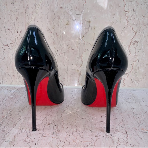 Christian Louboutin ‘So Kate’ Black Patent Leather Pumps - Picture 7 of 8